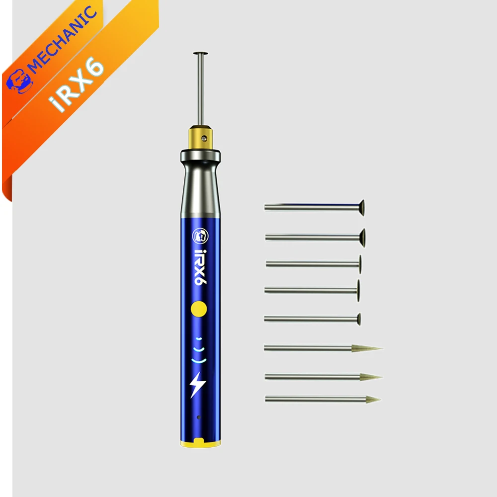 

IC Polish Tool MECHANIC IRX6 3rd Gear 37000RPM for Chip Grinding Cutting Motherboard Bracket Removal Mobile Phone Repair Pen