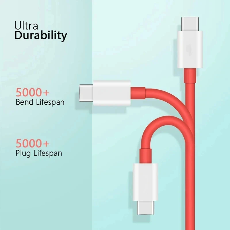 Xiaomi For Oneplus 80W SUPERVOOC 2.0 Fast Charger Cable USB Type C 8A For Oneplus 11 11R 10R Nord 3 CE3 N30 2T 10 PRO Ace 2 2V