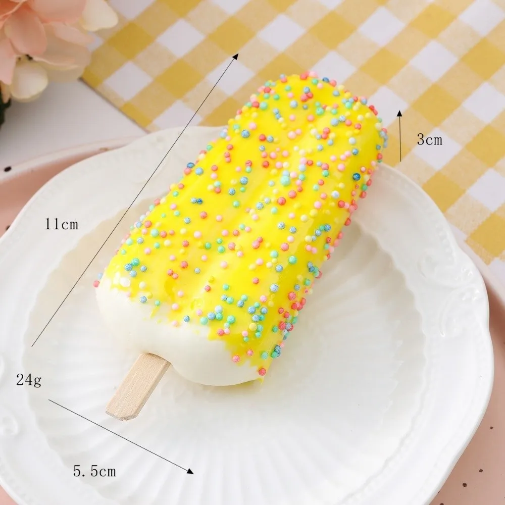 Gifts Colorful Simulation Ice Cream Realistic Handmade Model Artificial Food Mock Small Cute Photography Prop Children
