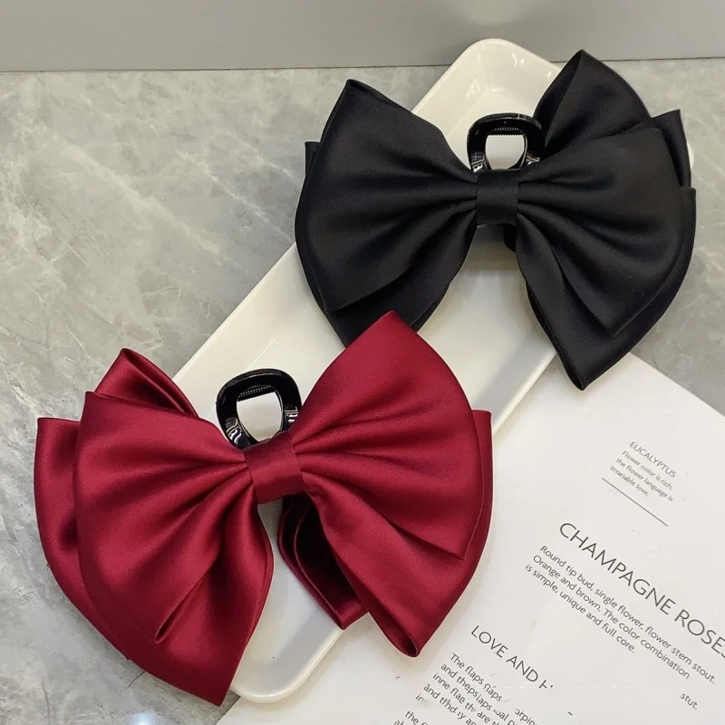 

Fashionable Double-Sided Butterfly Princess Hair Claw High-end Hair Accessories Elegant Women Accessories New Bowknot Hair Clip