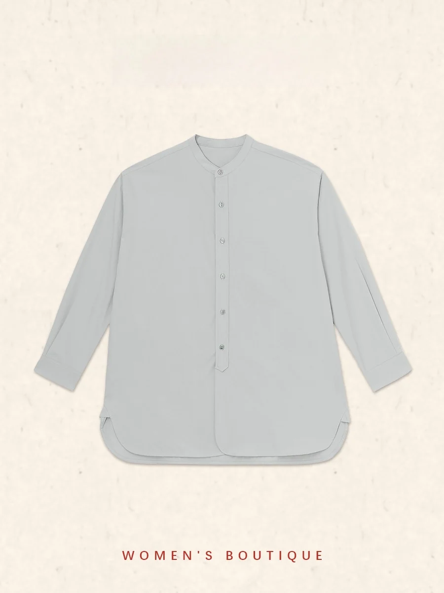 

Pure Cotton Long Sve round Ne Basic irt Women's 2026 New Design Simple Sle Small ence Top Faion Ladies irt