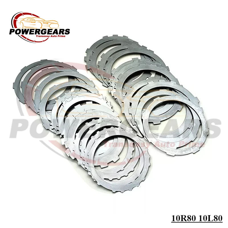 

10R80 10L80 Automotive Transmission Steel Plate Kit Clutch Plate Fits For Ford F-150 Automotive Parts