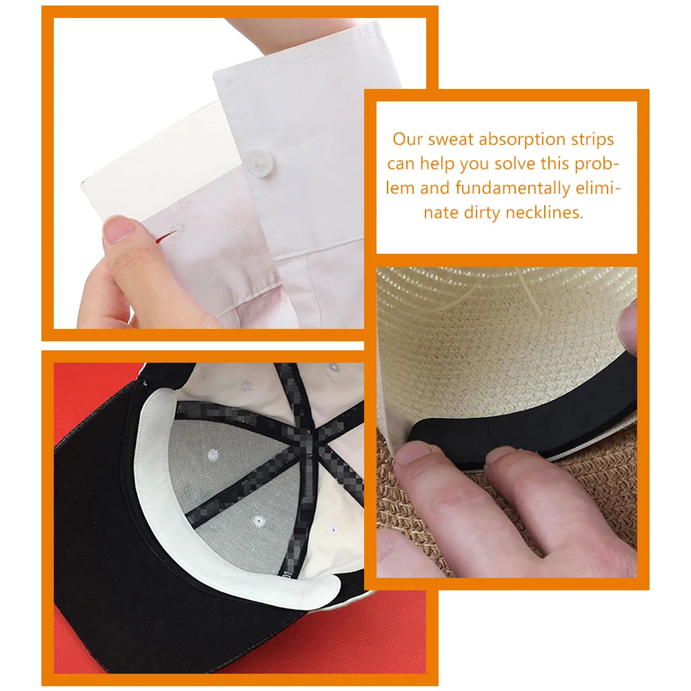 

30pcs Hat Surround Adjustment Patches Cap Size Reducer Liners Adhesive Tape Strips White Black EVA Foam Reusable No Residue