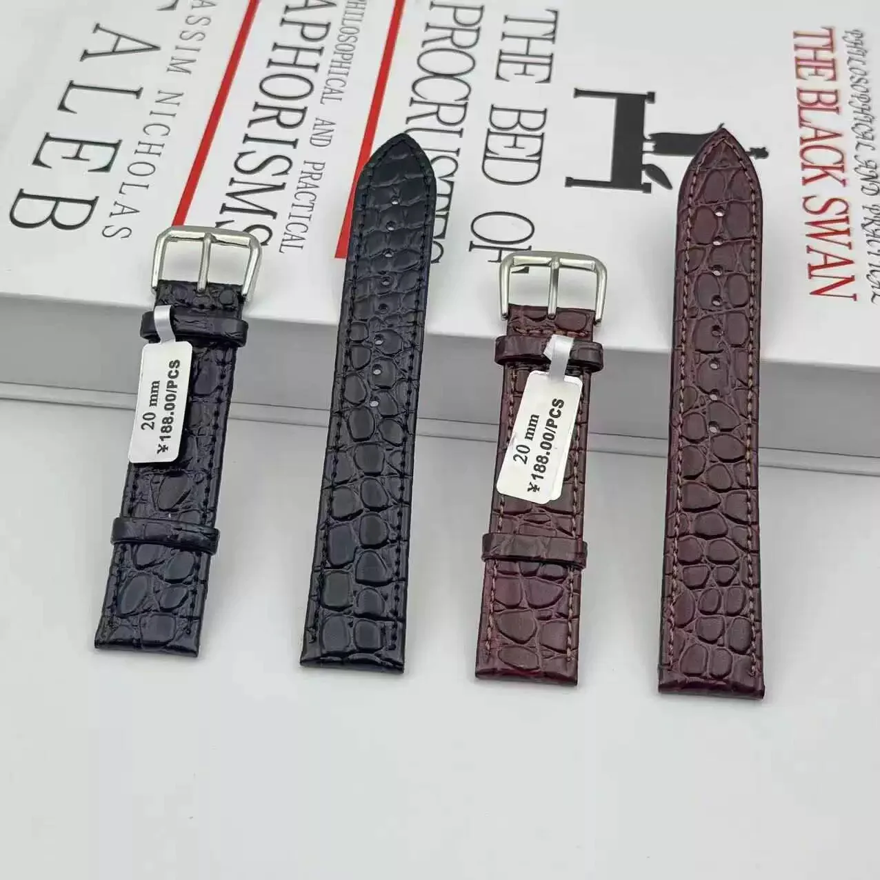 Thin Genuine Leather Watch Belt Strap 10 12 13 14 15 16 18 19 20 21 22mm Pin Buckle Cowhide Watch Strap Bracelet