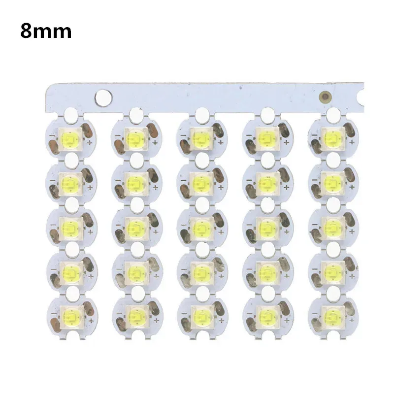 Led cree xml2 XM-L2 t6 de alta potência led emissor chip bulbo branco pcb em 8mm 12mm 14mm 16mm 20mm led luz da lâmpada cobre branco pcb