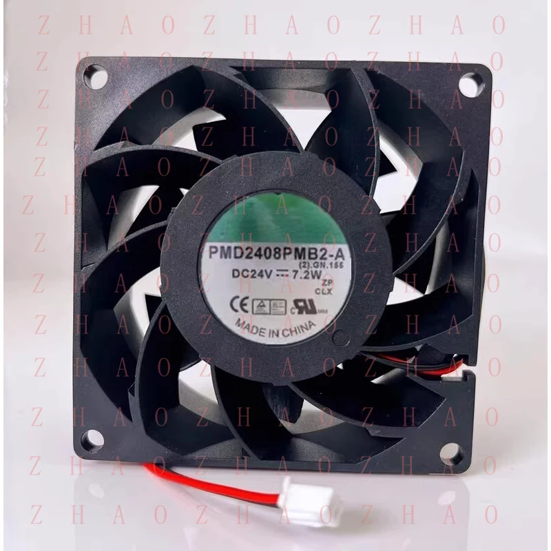 

L+ for SUNON PMD2408PMB2-A 8038 DC24V 7.2W 8CM 2-Wire Inverter Cooling Fan