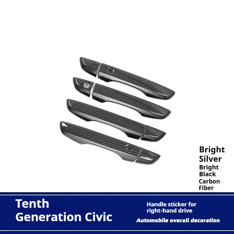 

Right Hand Drive Door Handle Bowl Trim For 2016-2021 Honda 10th Civic