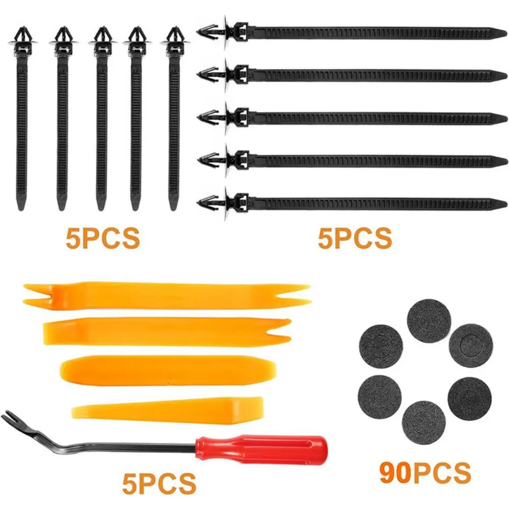 820/925Pcs Zestaw klamer samochodowych Zestaw śrub do naprawy zderzaków Nit Zapięcie Auto Pry Narzędzia do uniwersalnego zestawu części karoserii samochodowych