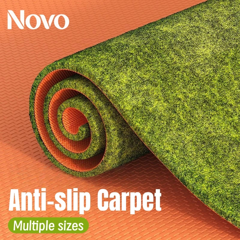 Artificial Lawn Carpet Moss Grass Rug Synthetic Turf Mat for Balcony Patio Terrace Garden Outdoor Landscaping DIY Decoration