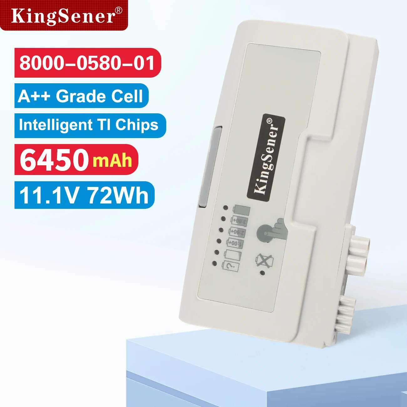 KingSener 8000-0580-30 Rechargeable Battery For ZOLL SuperPower II X Series Propaq MD Propaq M Sure Power II Defibrillator