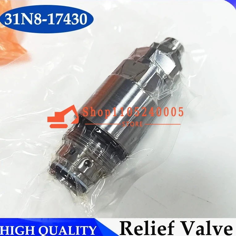 31N6-17410 Suction Valve Relief Valve 31N8-17430 For R225-7 R225-9 Excavator Parts