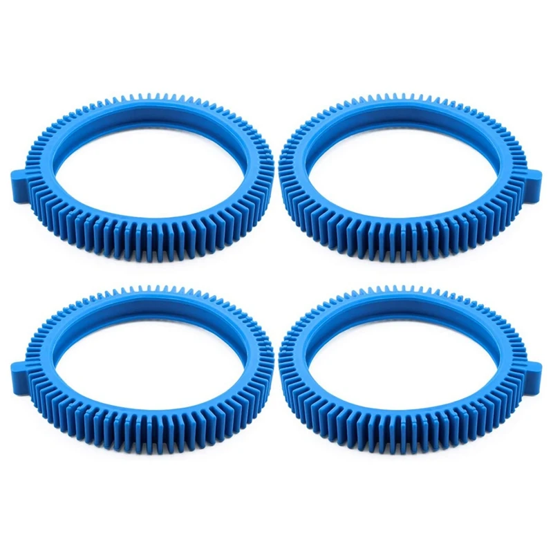 

4Pcs 896584000-143 Blue Front Tire Kit With Hump Replacement For Pool Cleaners 2X,4X,Pool Tire Easy Install Easy To Use