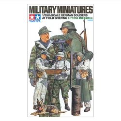 TAMIYA Plastic Assembled Soldier Kit 35212 Infantry Field Meeting 5 people 1/35