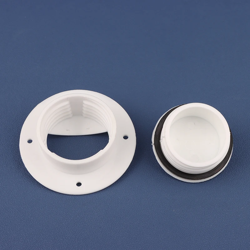 1PCS Universal White Boat Plug Screw Cap Mount Bung Stopper Marine Boat Drain Plug Screw Cap For Fish Wells Boat Freezers Yachts view 3