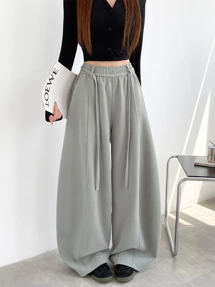 Wijde pijpen broek Reen meisjes dames zomer zachte uitgeholde Boho jeugd trekkoorden comfortabele outdoor uitgeholde elastische broek OL