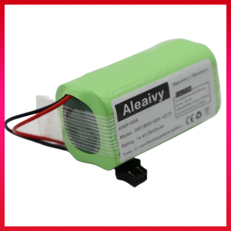 

14.4V 2600mAh 18650 Li-ion Battery for Conga Excellence 990 Ecovacs Deebot N79 N79S DN622622 Eufy RoboVac 11 11S RoboVac 30 Etc.