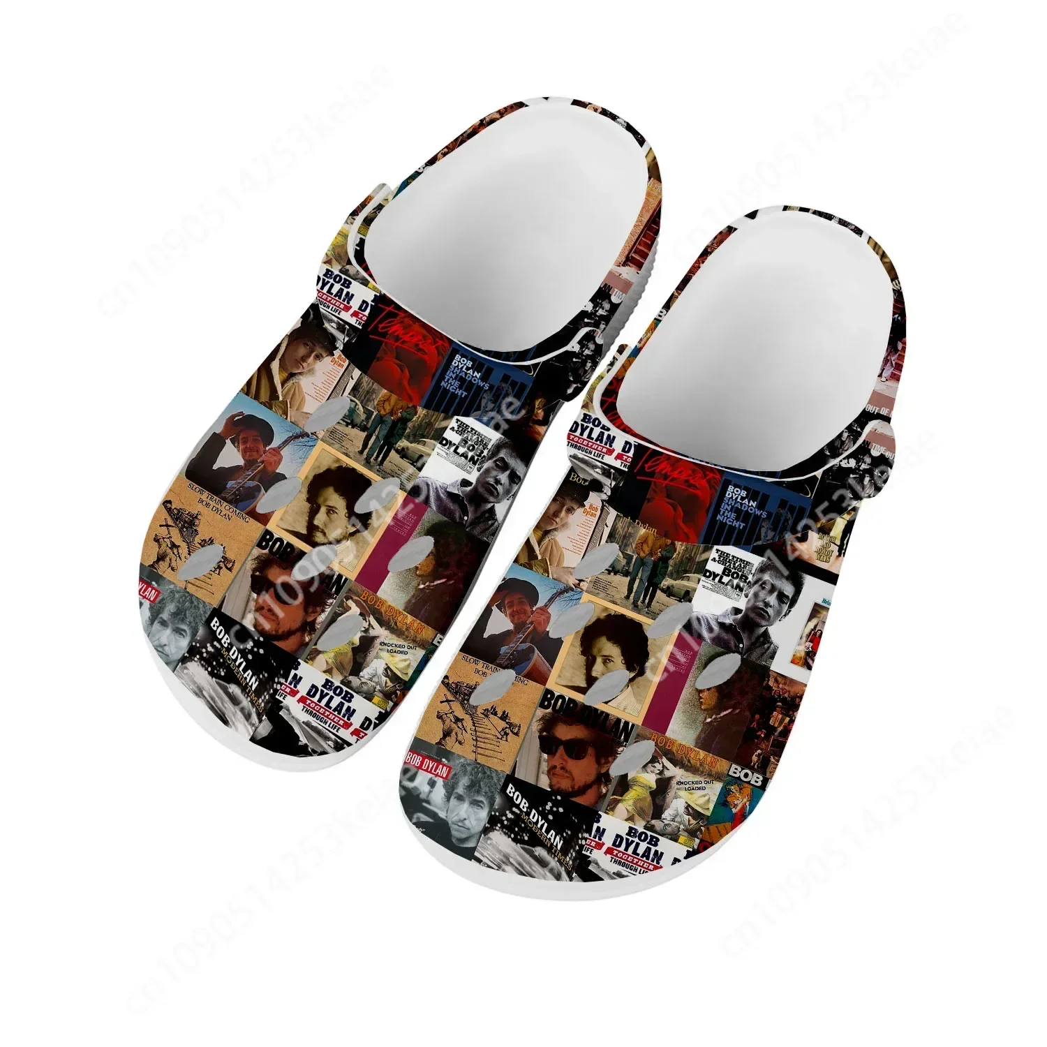 Bob Dylan Rock Singer Songwriter Home Clogs Custom Water Shoes Mens Womens Teenager Shoes Clog Breathable Beach Hole Slippers