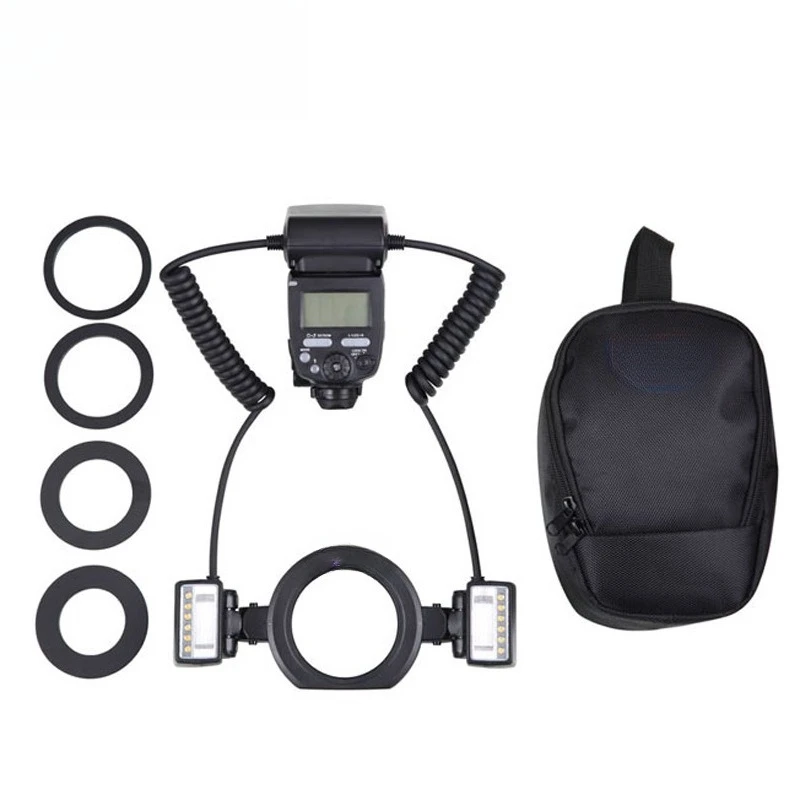 

Dual head automatic macro flash for close-up photography for Canon DSLR