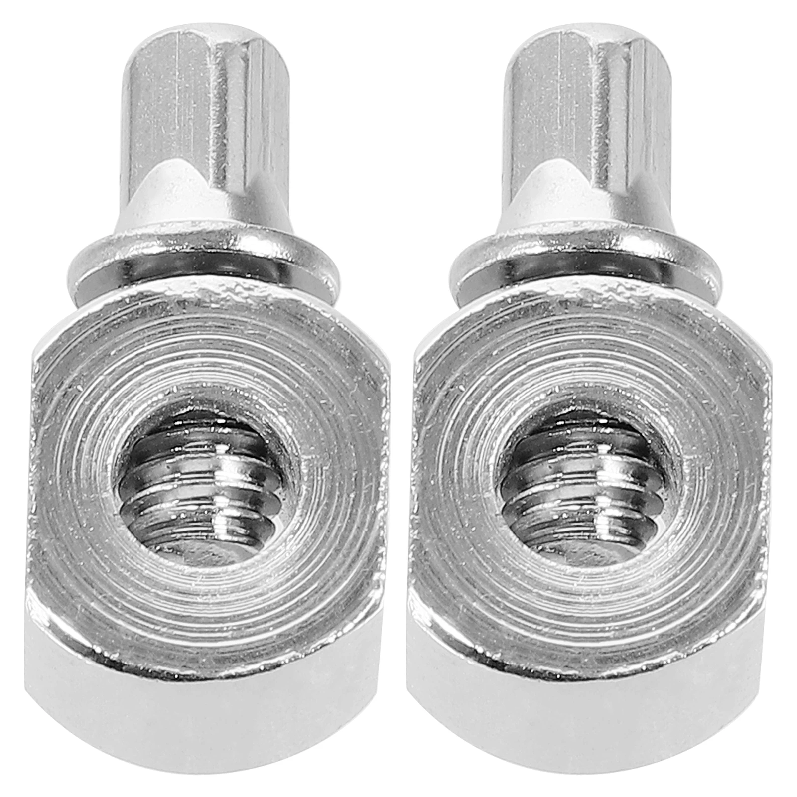 

2pcs Drum Pedal Hammer Counterweight Zinc Alloy Double-sided Bass Beater Kit Jazz Drum Parts Accessories Metal Materials Long