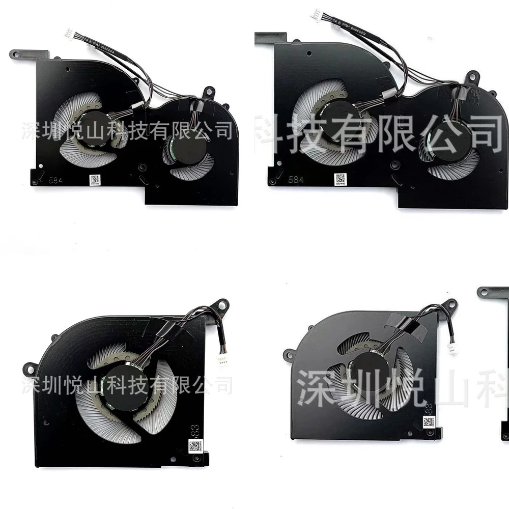 

Replacement Cooling Fan for MSI GS66 WS66 Stealth 10SD 10SE 10SF 10SFS 10SGS Laptop Notebook Computer Parts Cooling System