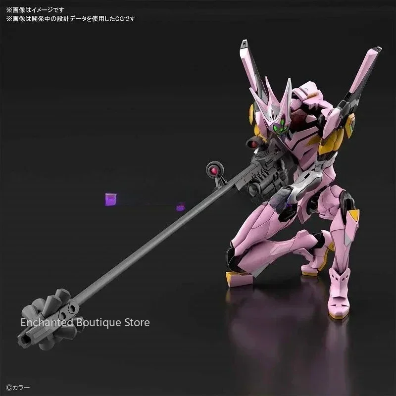 Bandai Neon Genesis Evangelion Figur EINHEIT 08 Animationsfigur Originalmodell Dekoration Aktionsspielzeug Aktionsroboter auf Lager Geschenk