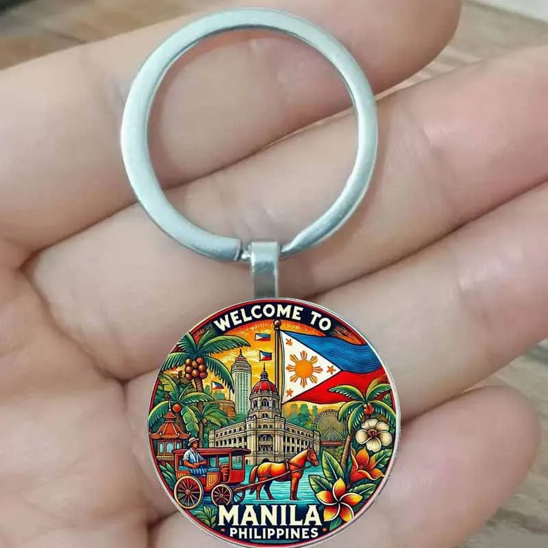 

Vibrant Philippine Flag Keychain Birthday Gift for Friends