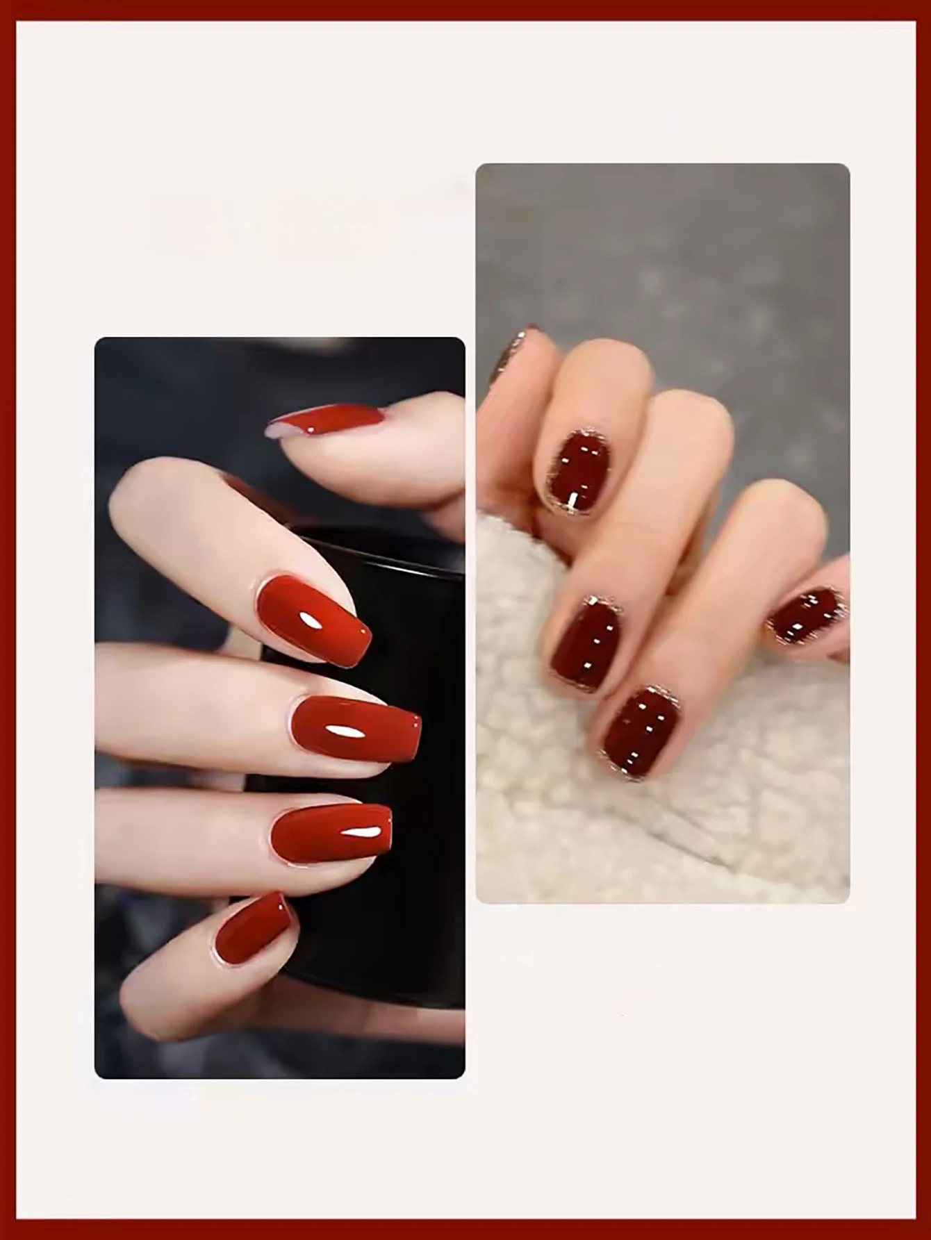 1 szt. WS Jesień Zima Paznokcie Halloween Czerwony Żelowy Lakier do Paznokci 2025 Y2K Paznokcie Lodowy Transparentny Popularny Wybielający Paznokcie Domowy DIY