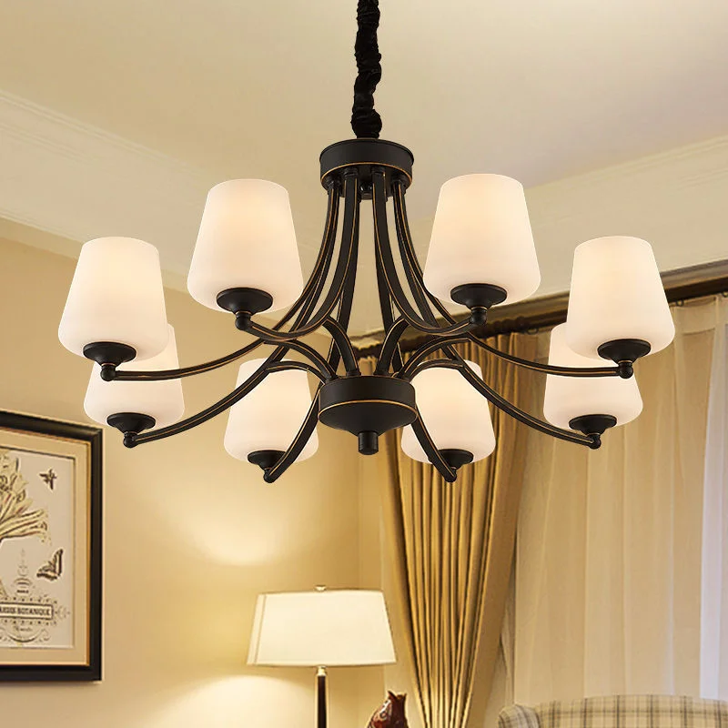 ديكور المنزل الحديث أضواء LED قلادة مصابيح إضاءة لغرفة المعيشة الثريات لغرفة الطعام معلقة ضوء إضاءة داخلية