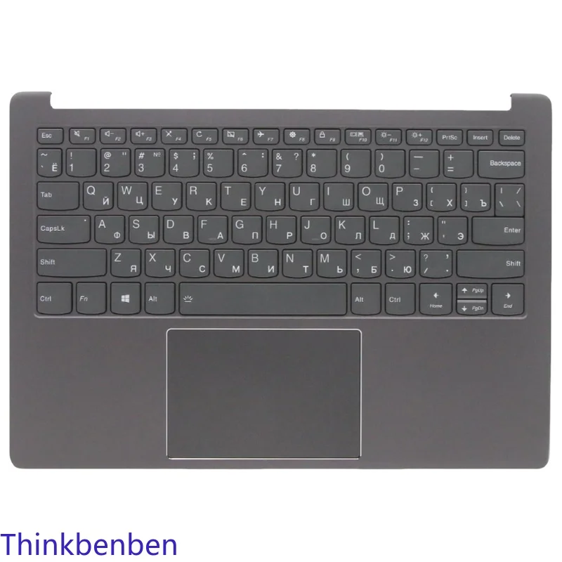 RU Russian Iron Gray Keyboard Upper Case Palmrest Shell Cover For Lenovo Ideapad S540 13 13IML 13API 13ARE 13ITL 5CB0Z27879