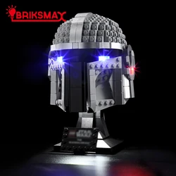 BriksMax Led Light Kit for 75328 The Mando`s Helmet Building Blocks Set (Model Not Inculded) Toys for Children