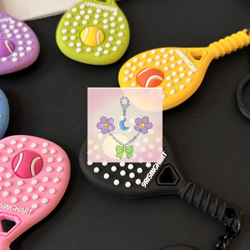 Брелок-для-ключей-в-виде-теннисной-ракетки-и-мяча-из-мягкого-ПВХ-модный-аксессуар-для-сумки-подарок