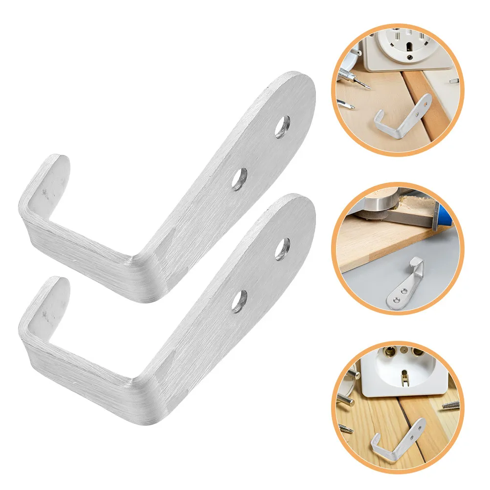 2Pcs Ladder Hooks Heavy Duty Stainless Steel Bunk Bed Accessories Loft Ladder Brackets Camper Replacement Hardware