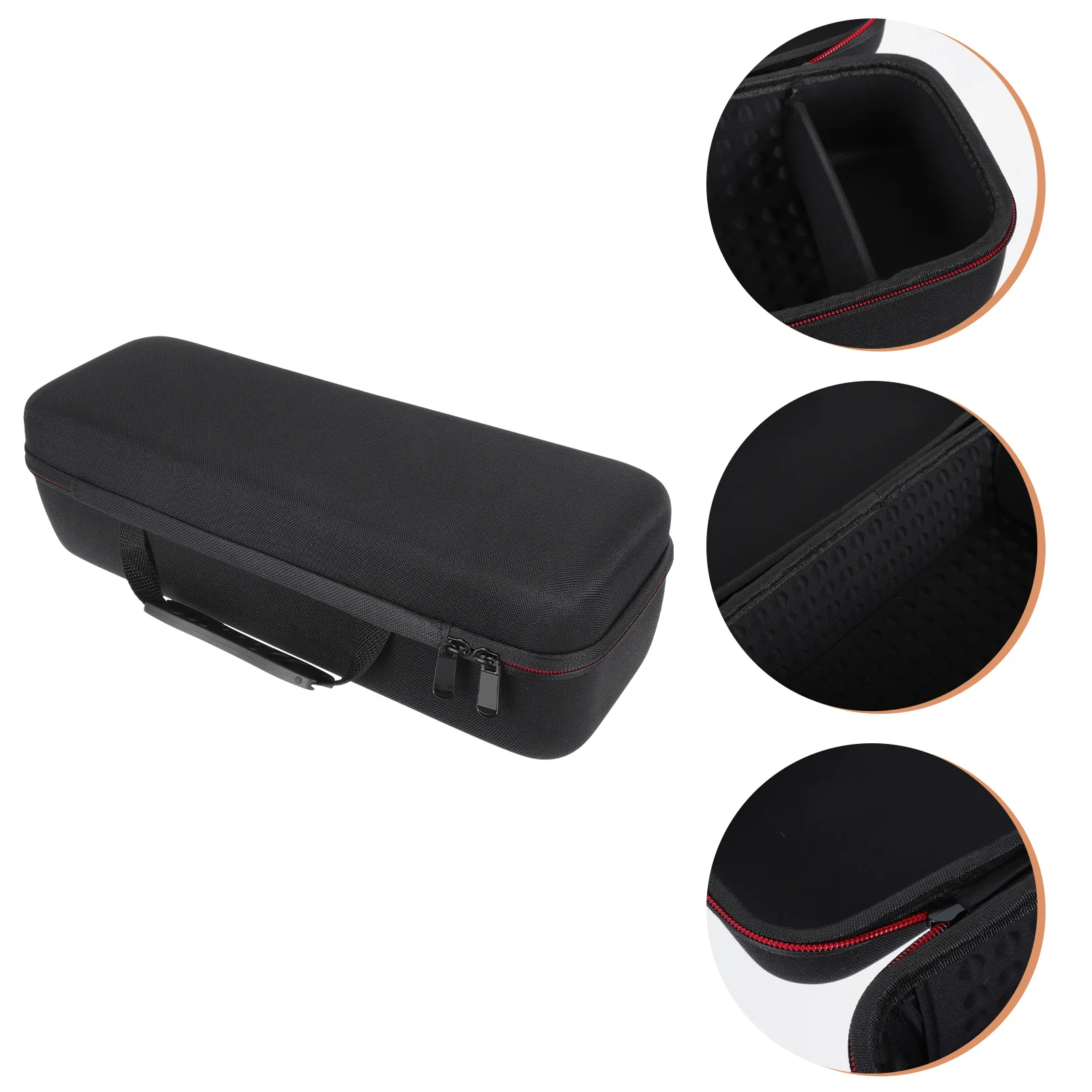 

1pc Hair Curler Storage Bag Large Capacity Lightweight Travel Organizer Pouch For Curling Iron Toiletry Brush Holder