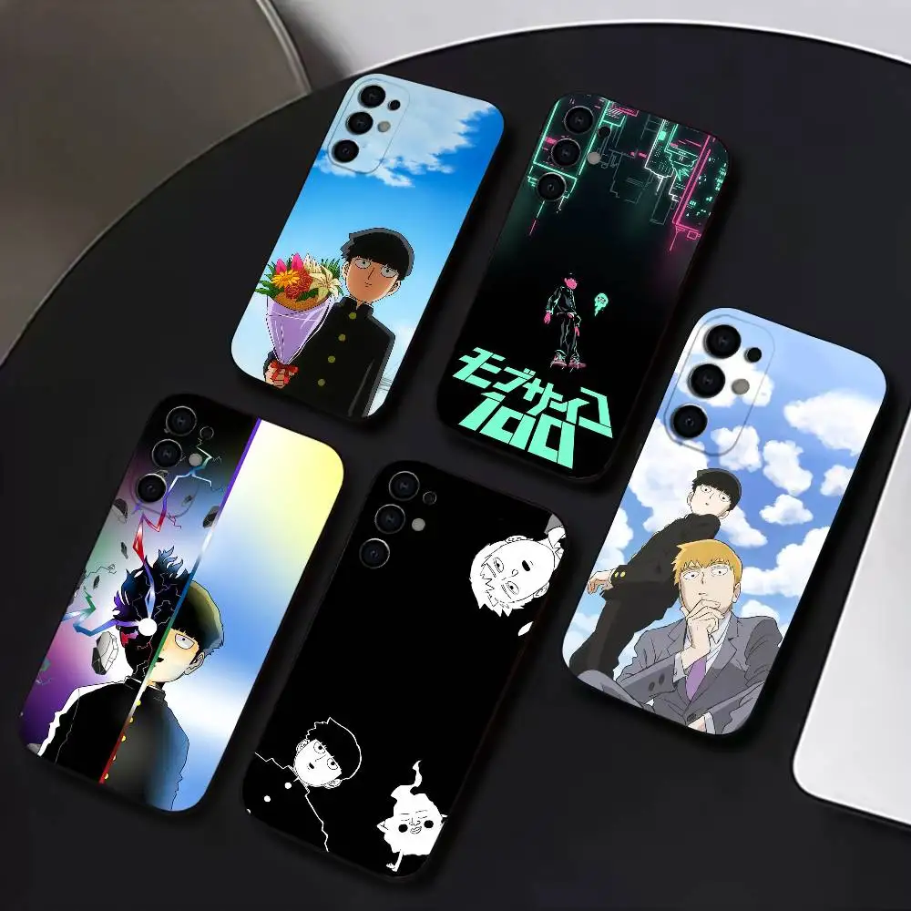 

M-Mob P-Psycho 100 Phone Case Silicone Soft For Samsung S25,S24,S21,S22,S23,S30,Ultra,S20,Plus,Fe,Lite
