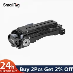 SMALLRIG Quick Release Shoulder Plate for Sony VCT-14 Tripod Adapter with Rosettes Built-in Flat Wrench Shoulder Pad Pro 2837