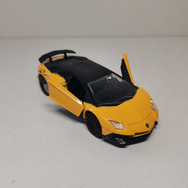 JADA 1:32 escala aleación Lamborghini Aventador SV Diecast miniatura coche de juguete modelo de simulación coleccionable recuerdo regalos de exhibición
