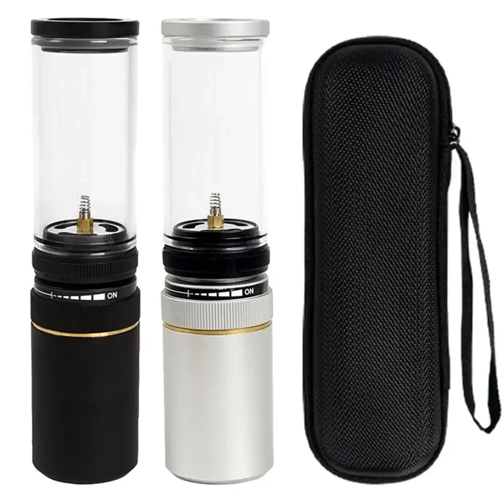 

Portable Camping Tent Gas Lamp Outdoor Gas Candlelight Windproof Adjustable Gas Candlelight Lantern for Camping Accessories