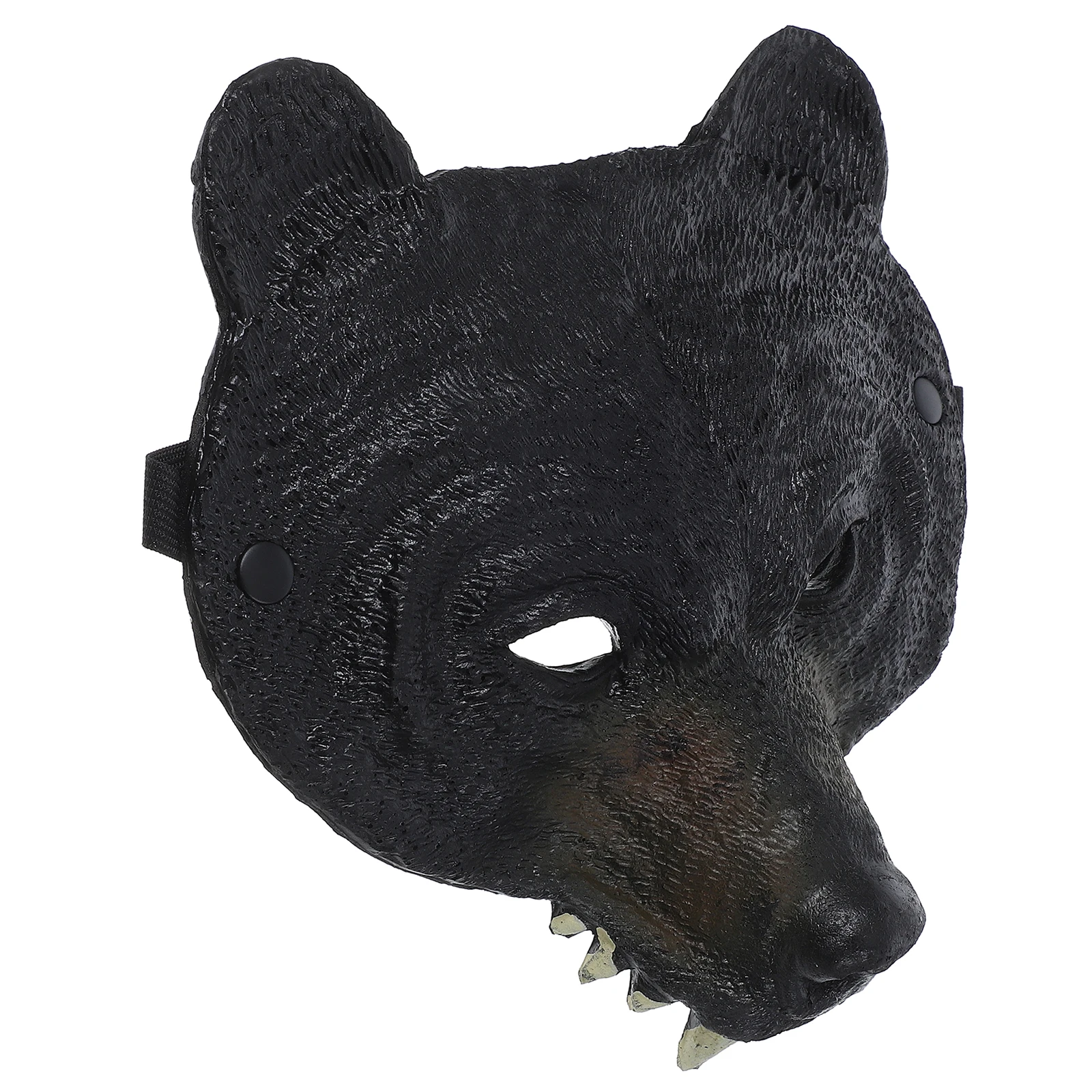 

Bear Mask Gras Masquerade Party Masks Halloween Costumes Adults Lightweight Comfortable Realistic Pu Prom Decorations