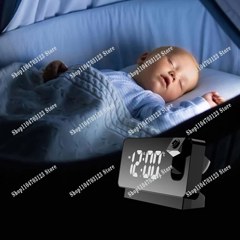 Factory direct sales of simple and stylish digital table alarm clock