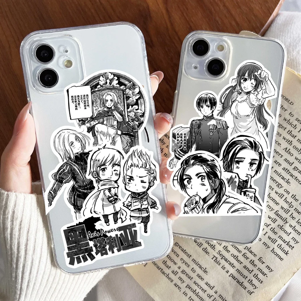 65 Stück Hetalia APH Anime Periphere Aufkleber DIY Handbuch Dekoration Handyhülle Tasse Skateboard Wasserdichte Graffiti Aufkleber – Detail 6