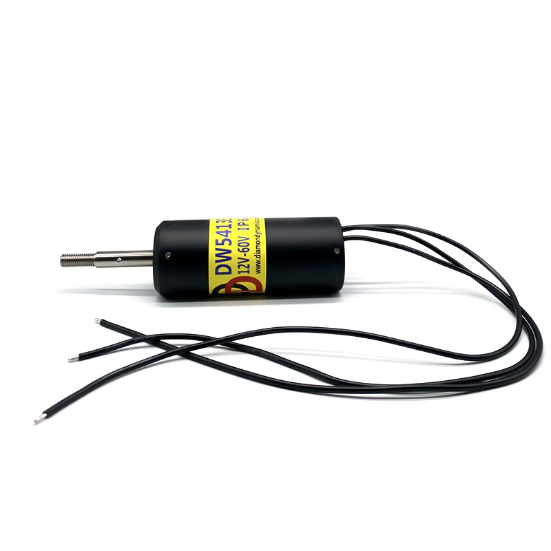 DW54135 Underwater Waterproof Brushless Motor 12-60V IP68 Depth 200m for  Thruster