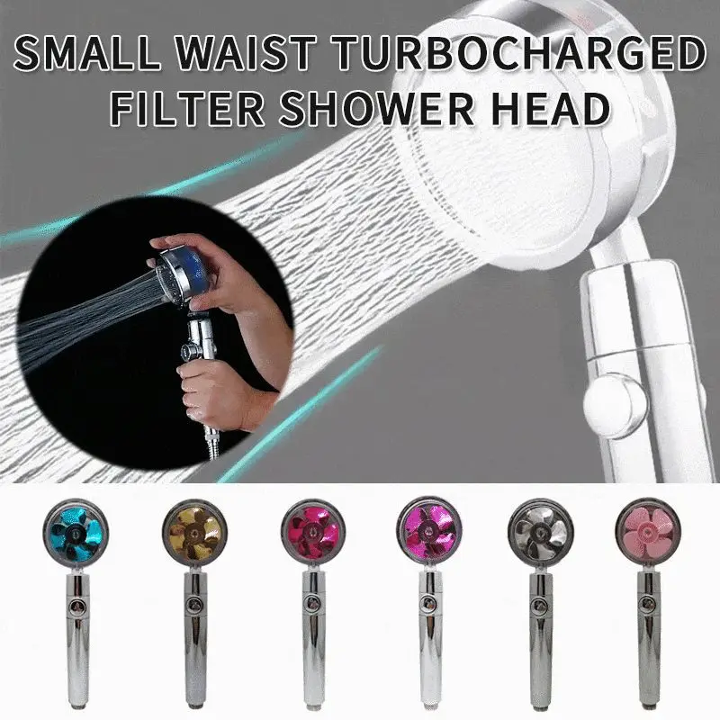 Fancy High Pressure Pressurized Shower Head Faucet With Filter Rainfall Shower Nozzle Set System Bathroom Accessories