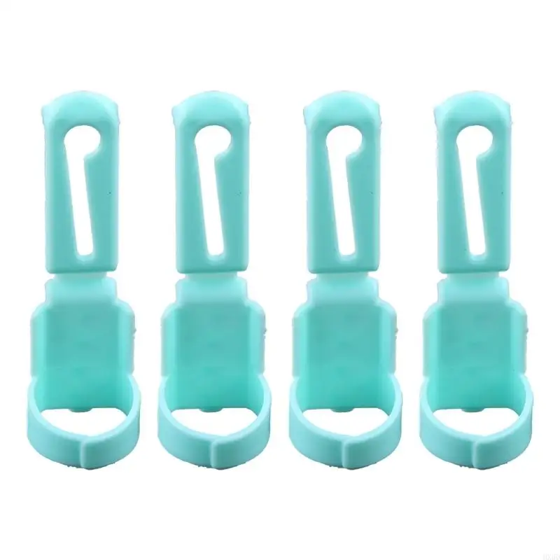 HX6D 4pcs/set Finger Splitter Sweater Wool Knitting Tool 4 Yarn Guide Thimble Sewing