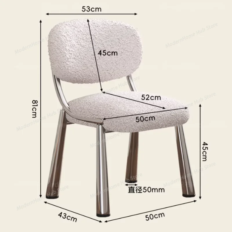Vintage Ergonomic Dining Chairs Italian Kitchen Chairs High Quality Nordic Relax Modern Sillas De Comedor Dining Room Furniture
