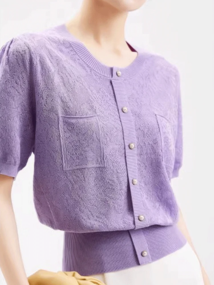 

Удобный вязаный кардиган ort Sve Open, дизайн на одной пуговице, нежный топ для поездок на работу, мягкий теплый базовый слой irt