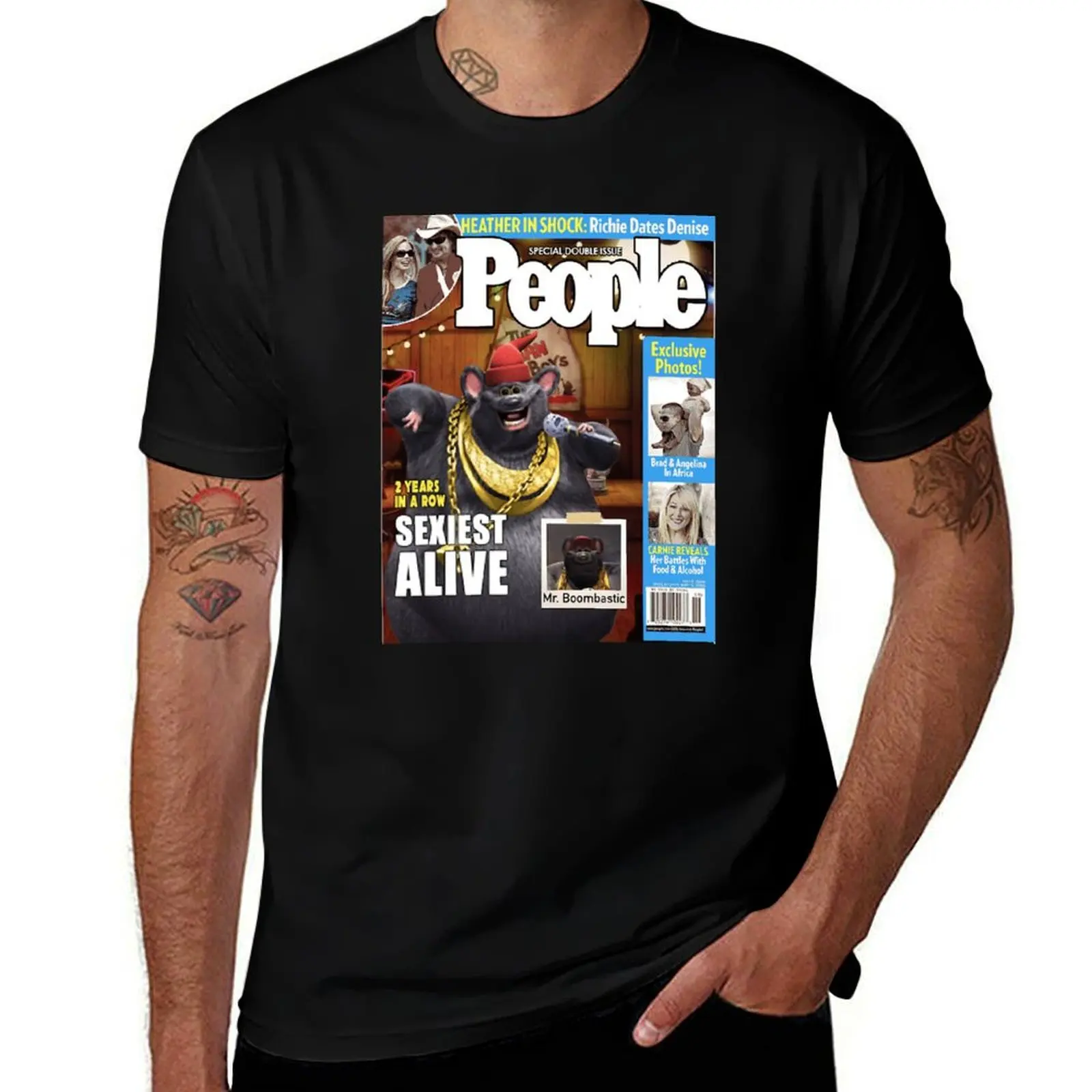 Biggie Cheese, le plus sexy des hommes, t-shirt de voyage à séchage rapide