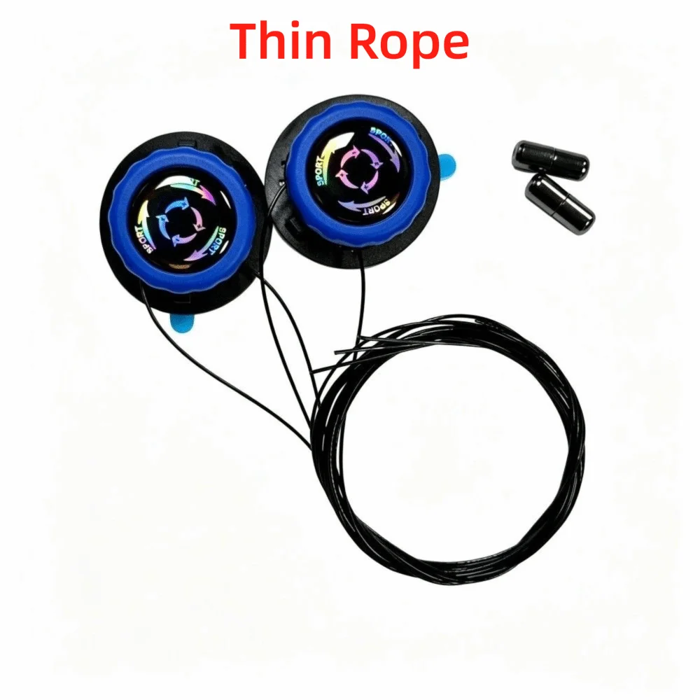1 Pair Rotating Shoe Buckle Swivel Buckle Laces Thick/Thin Rope Round Lock No-Tie Shoelaces Elastic Shoe Laces for Casual Shoes