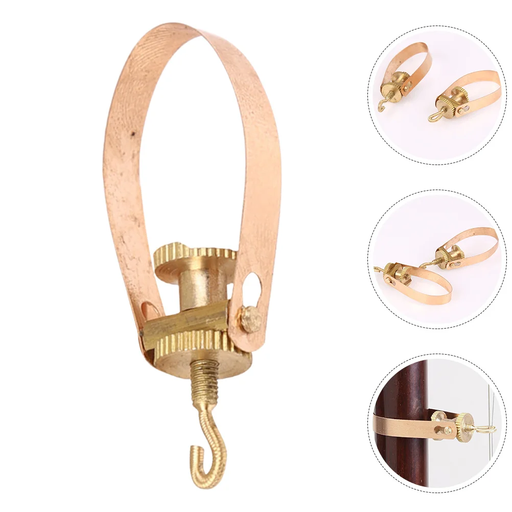 

3 Pcs Erhu Tuner Replacement Accessories Parts Metal Adjusters Accessory Golden Fine Tuners