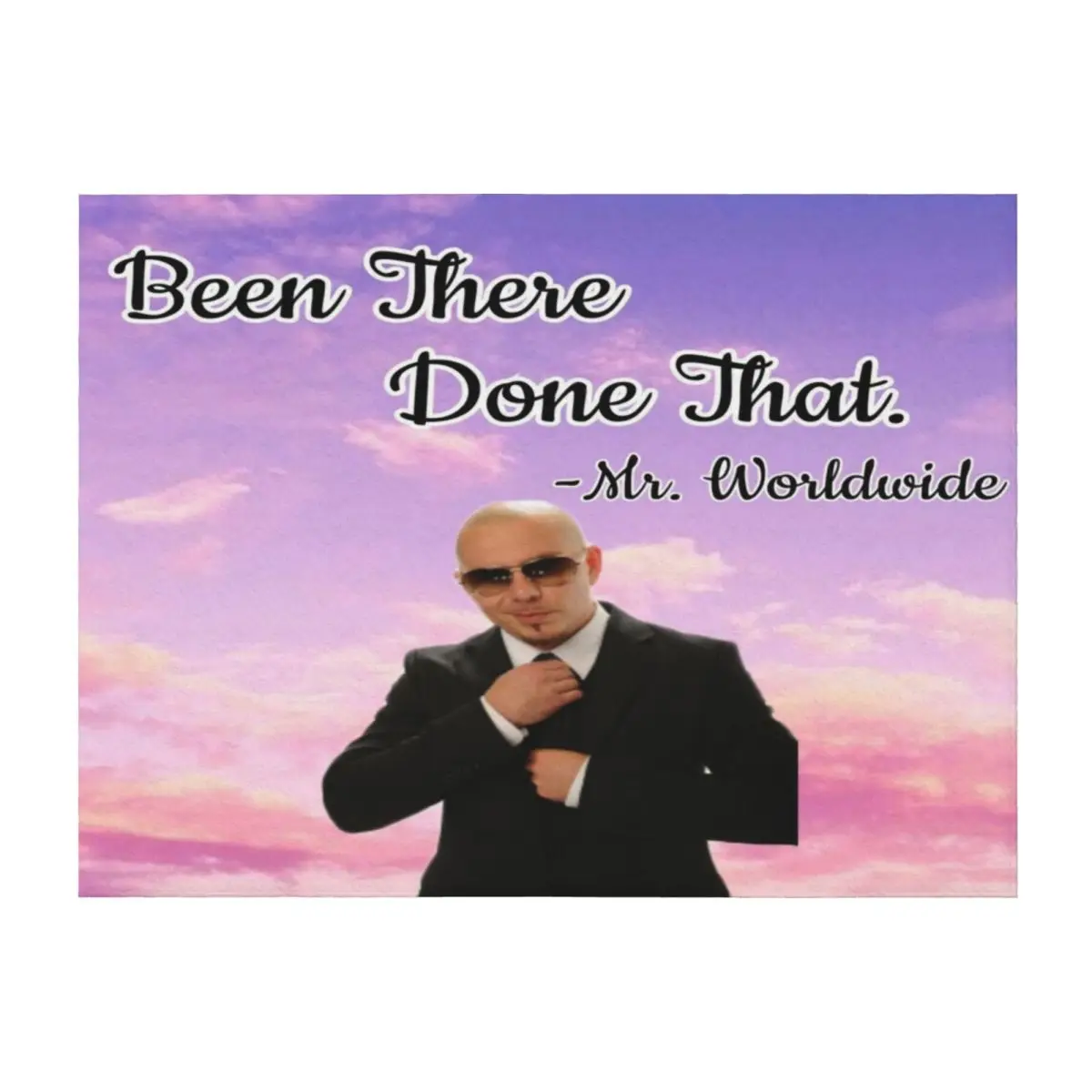 

Mr Worldwide Throw Blanket Kid'S Soft christmas decoration Luxury Blankets