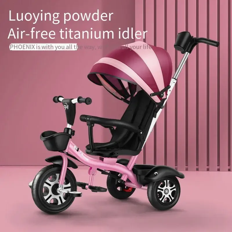 High Quality Baby Stroller Lightweight Two-way Seat Multifunctional Children's Three-wheeled Stroller Comfortable Stroller